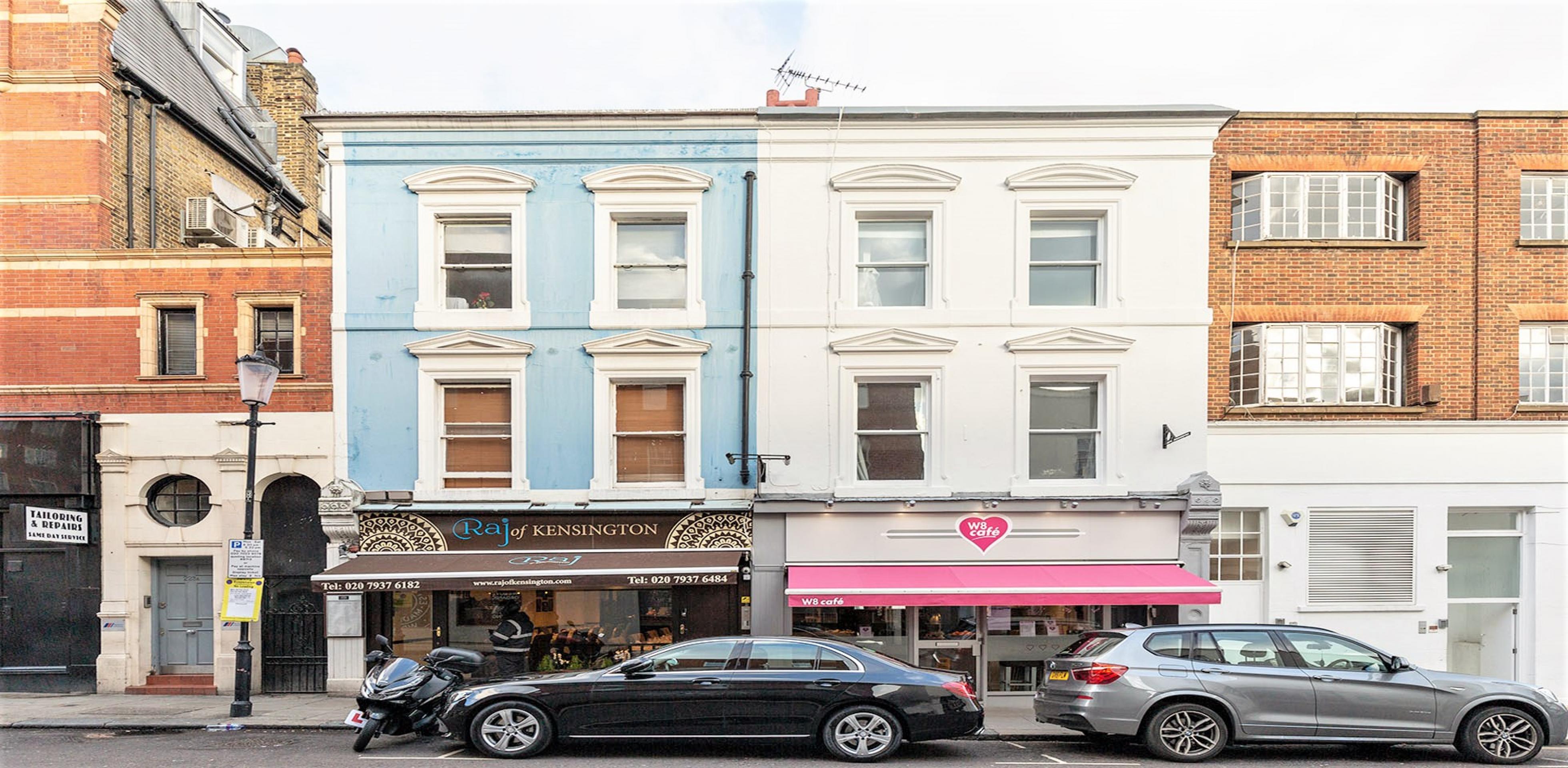 			Studio Apartment, 1 bath, 1 reception Flat			 Abingdon Road, High Street Kensington (Gas, water and electricity W8
